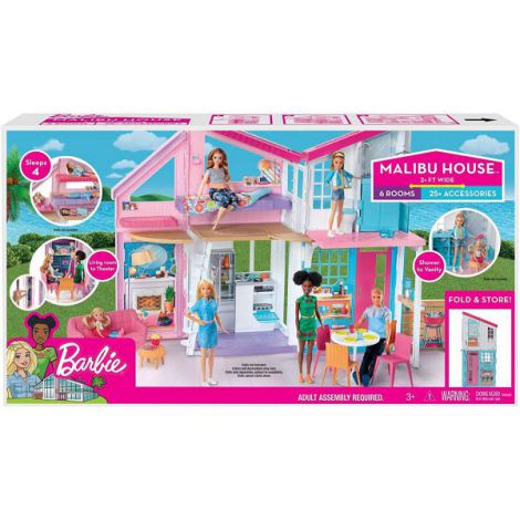 Papusa Barbie Casa Malibu - imagine 10